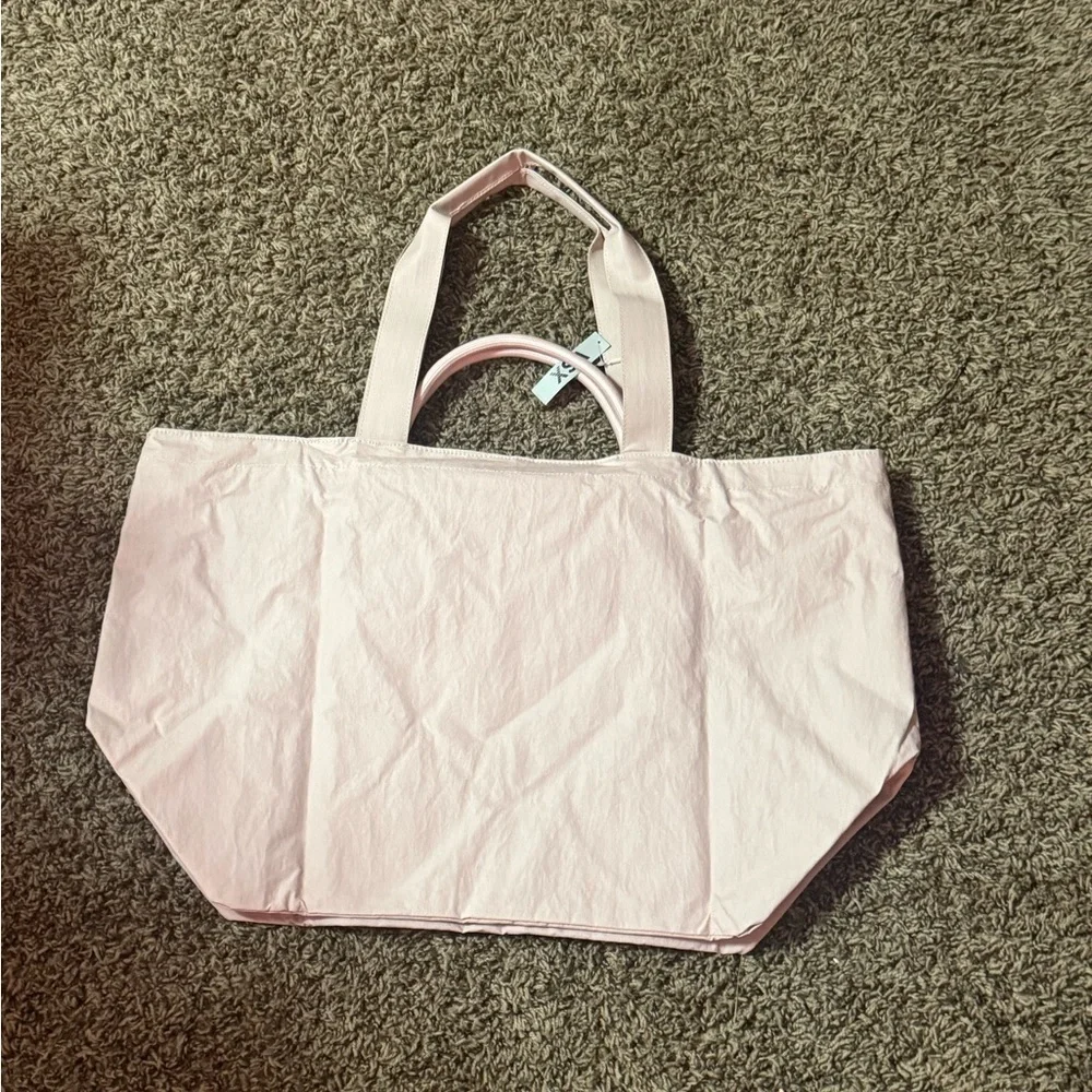 VSX Pale Pink Tote with Bold Logo
